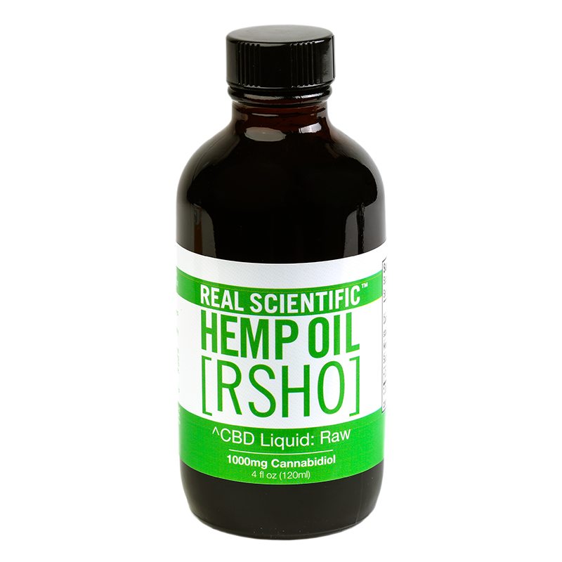 Real Scientific Hemp Oil 4oz 1000mg Green Label Liquid MedicalMarijuana