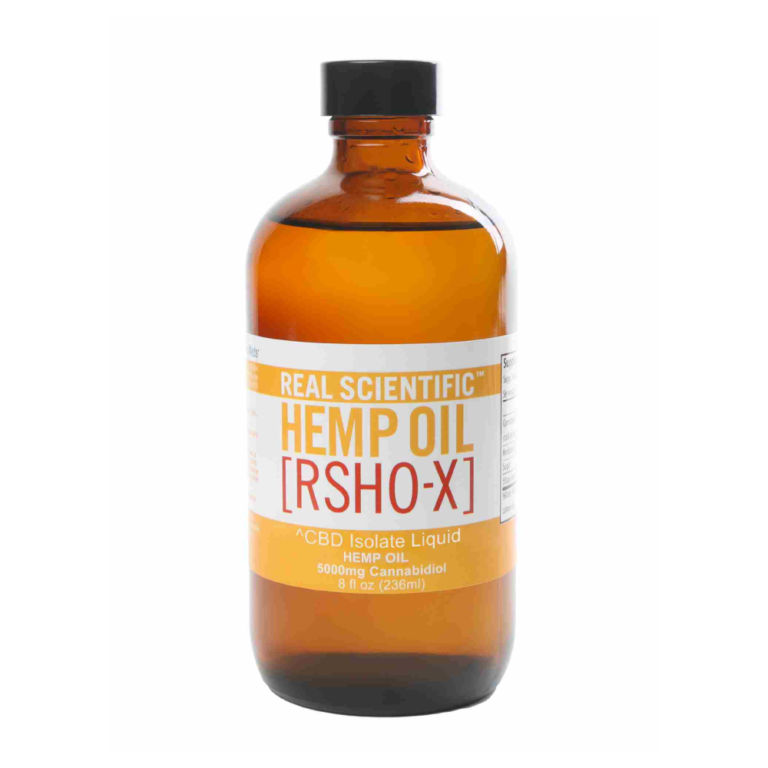RSHOX™ 8oz CBD Isolate Liquid (500MG CBD) MedicalMarijuana